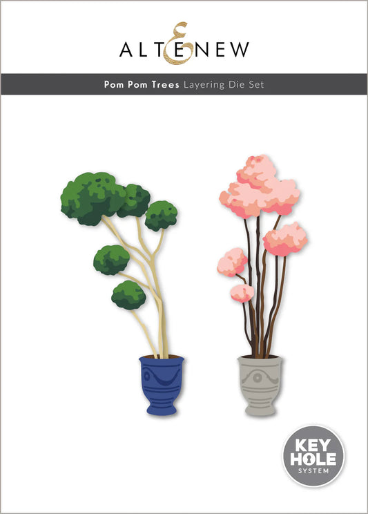 Altenew - Pom Pom Trees Layering Die Set