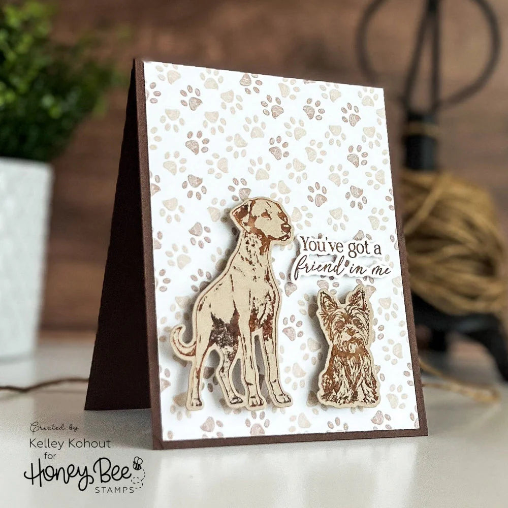 Honey Bee - You've Got A Friend Stamp & Die Bundle