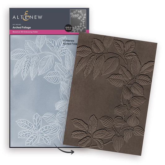 Altenew - 3D Embossing Folder - Arched Foliage