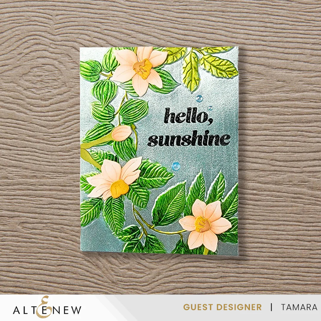 Altenew - 3D Embossing Folder - Arched Foliage