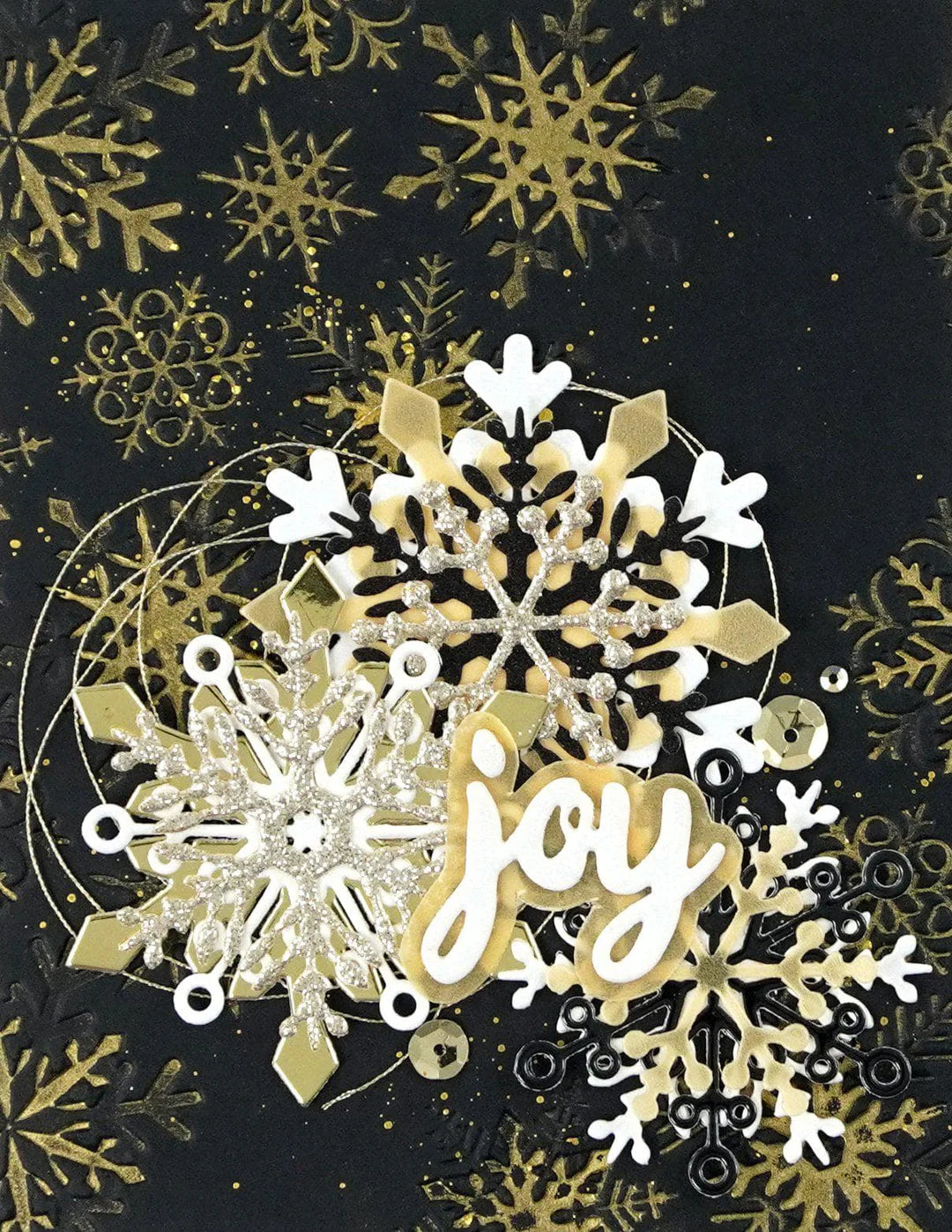 Altenew - 3D Embossing Folder - Layered Snowflakes