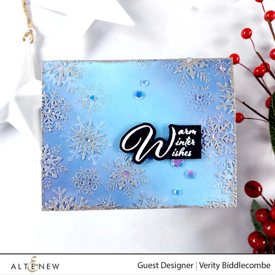 Altenew - 3D Embossing Folder - Layered Snowflakes
