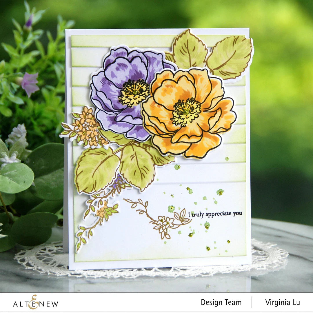 Altenew - 3D Embossing Folder - Window Slats