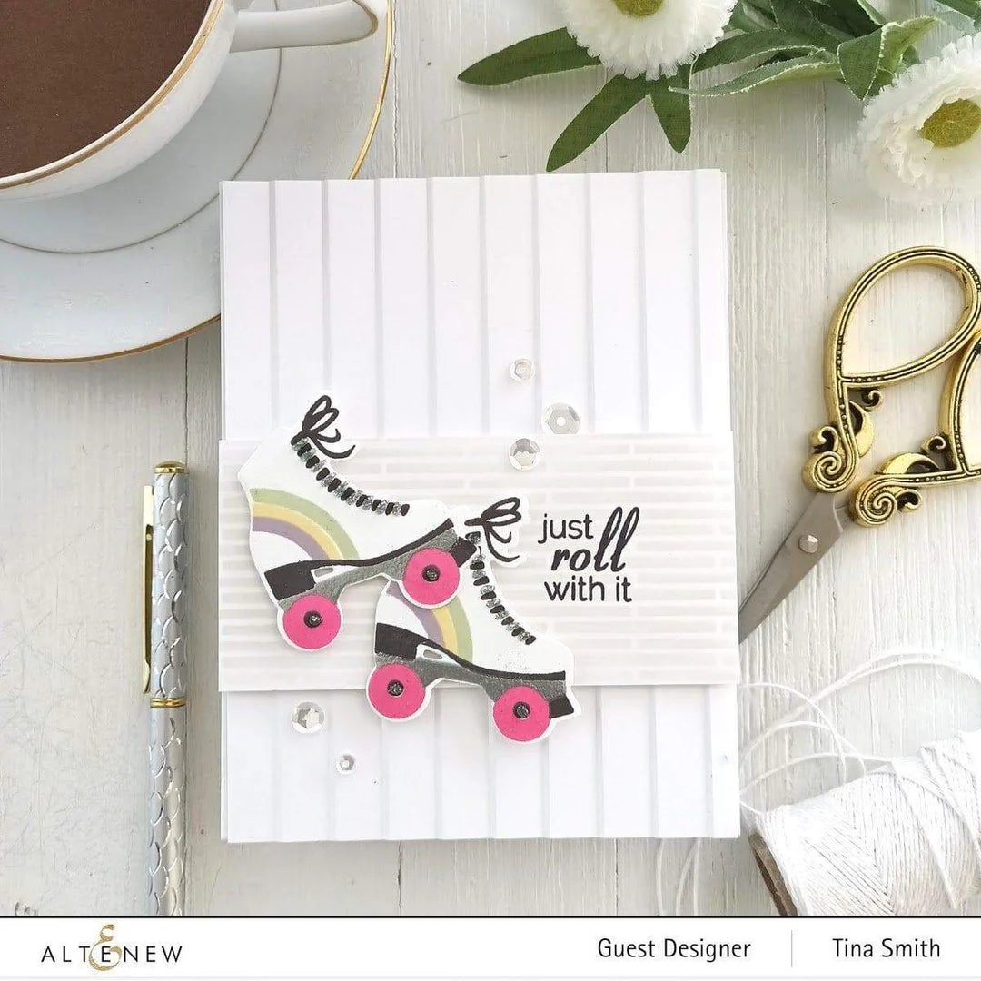 Altenew - 3D Embossing Folder - Window Slats