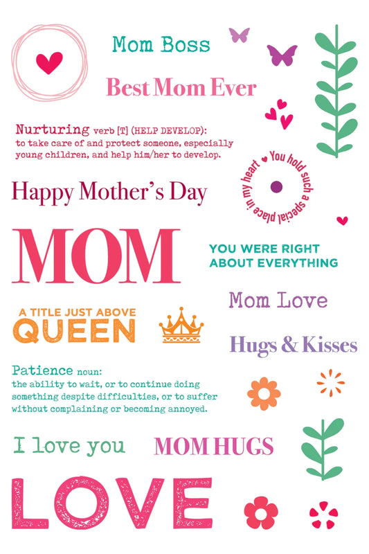 LDRS - All About Mom Stamp Set