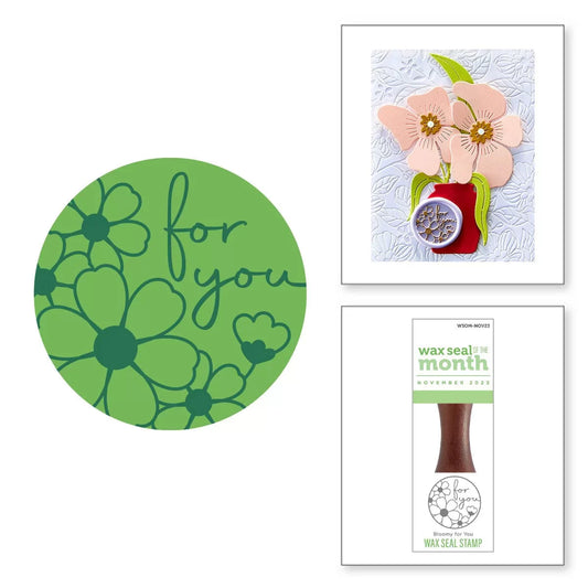 Spellbinders - Wax Seal of the Month - Bloomy for You