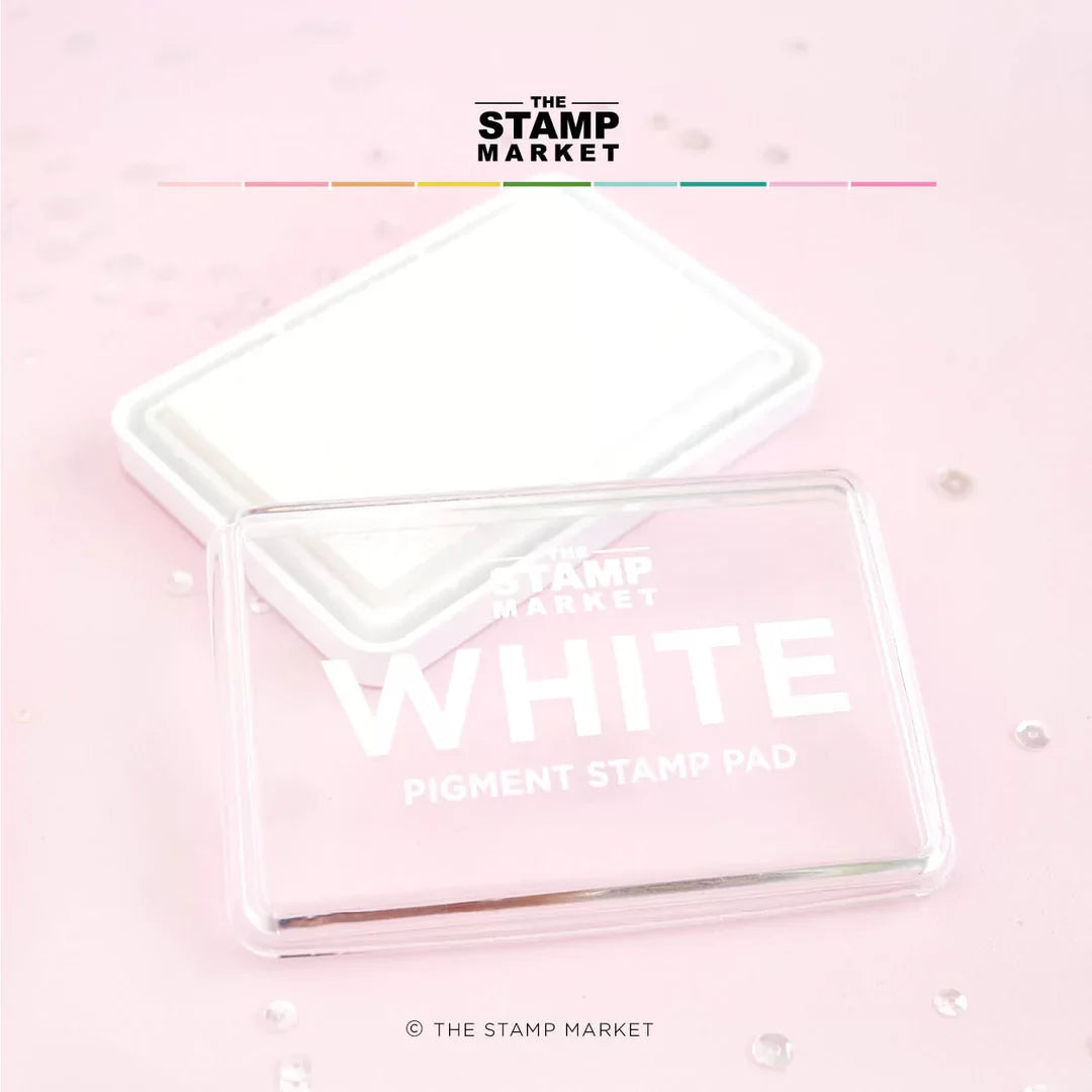 The Stamp Market - White Pigment Ink Pad