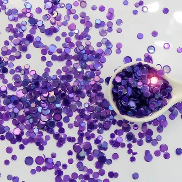 This Calls for Confetti - Iridescent Sequin Confetti - Purple