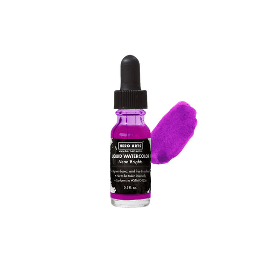 Hero Arts - Liquid Watercolor - Neon Brights Purple