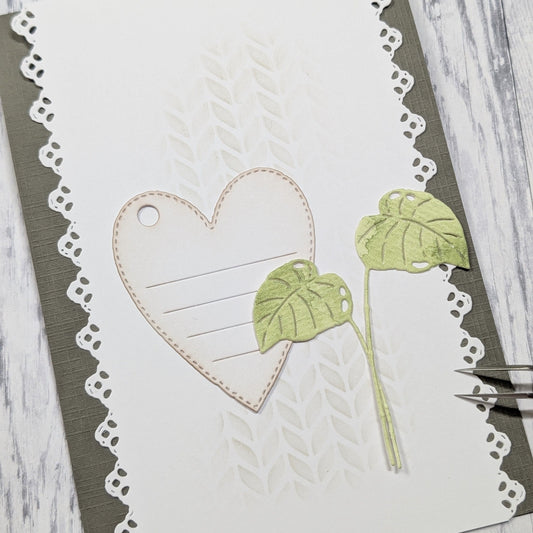 Gummiapan - Worn Leaves Die Set