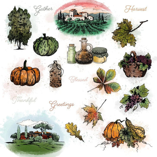 Honey Bee - Gallery Wall: Fall Stamp & Die