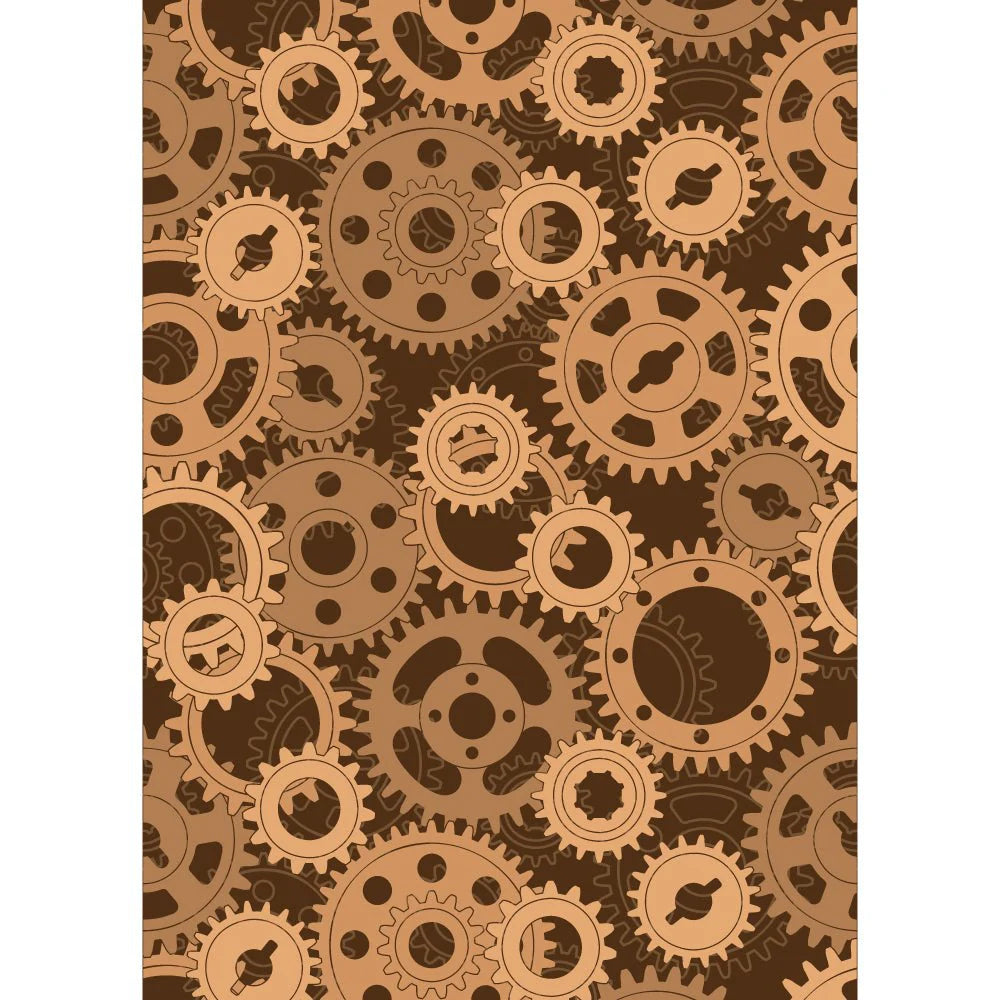 Honey Bee - 3D Embossing Folder - Gears