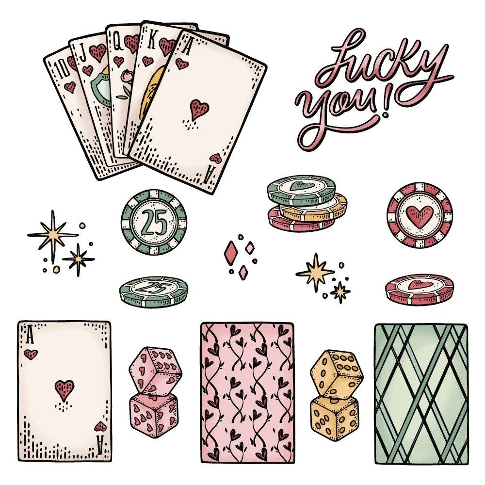 Honey Bee - Royal Flush Stamp & Die Bundle