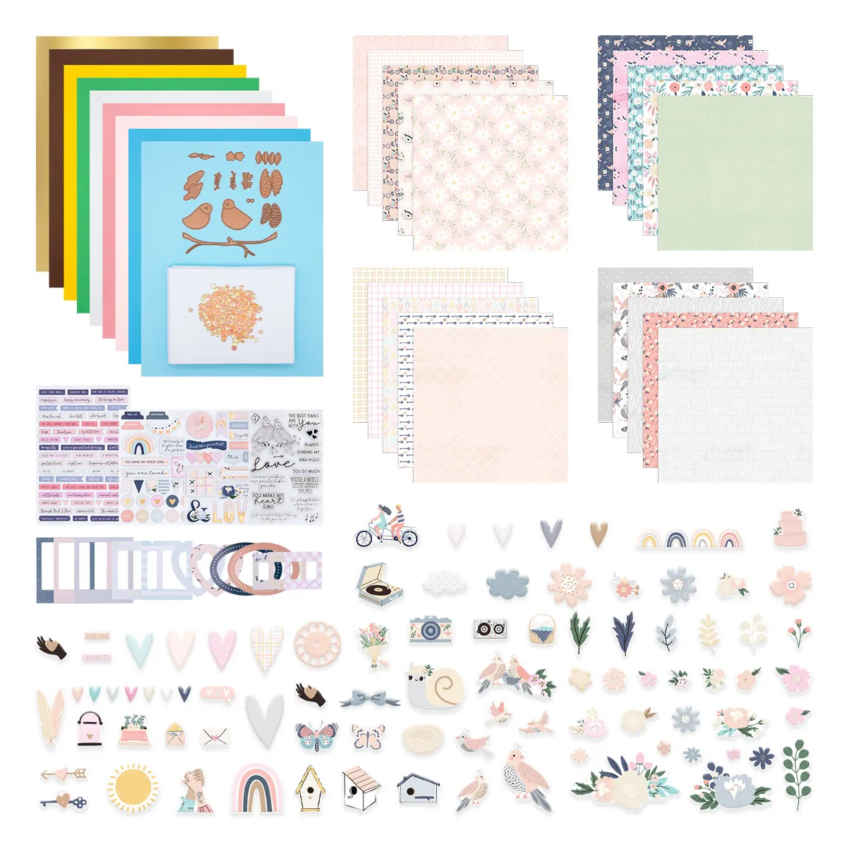 Spellbinders - Love Grows Here Card Kit of the Month Club