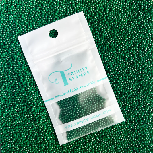 Trinity Stamps - Shaker Pop Embellishment - Opaque Forest