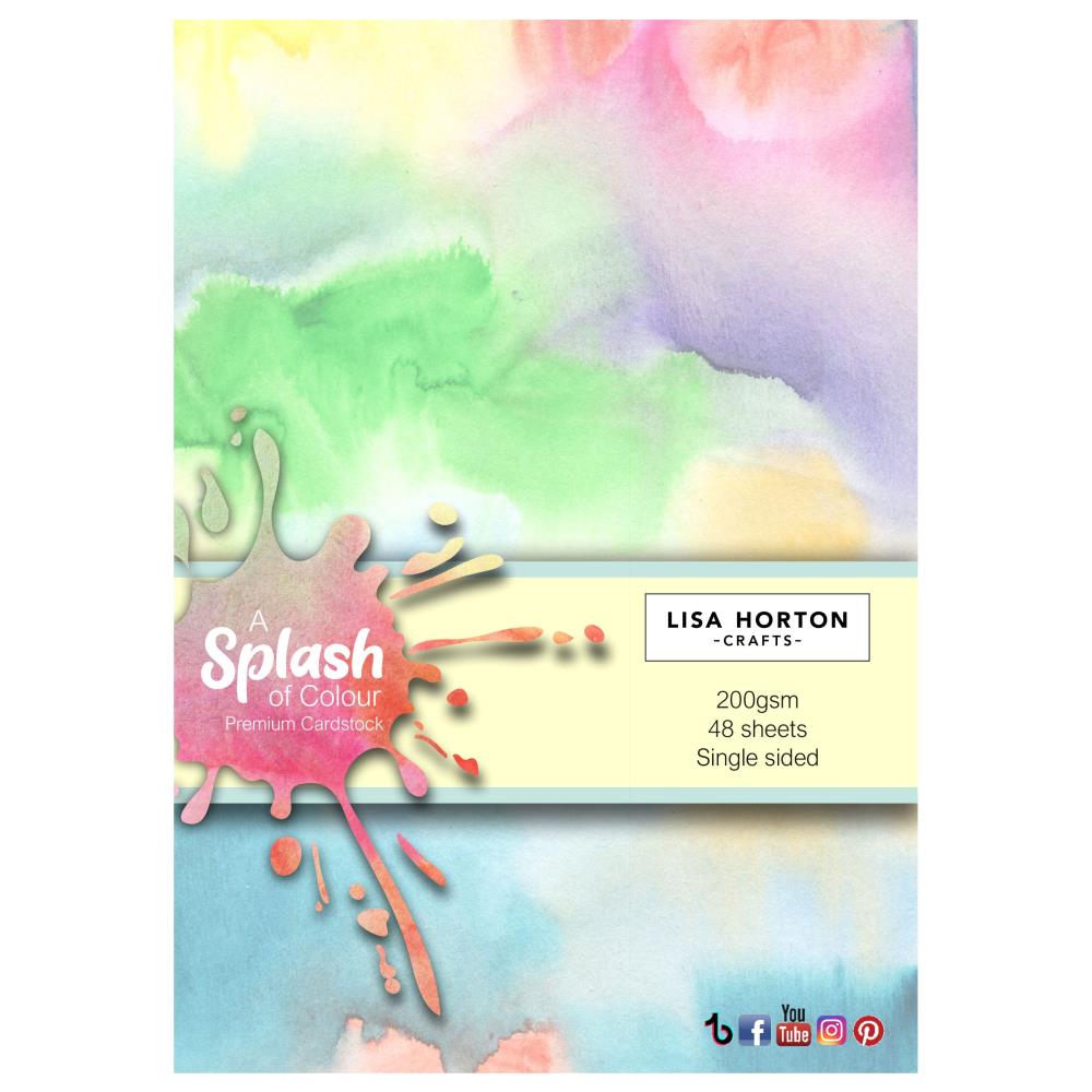 Lisa Horton - A Splash of Color Cardstock Pack