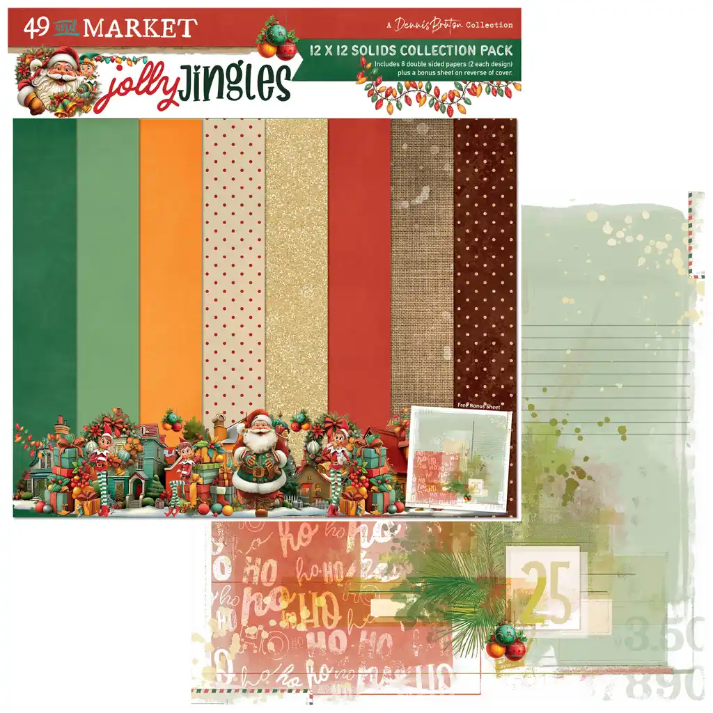 49 and Market - Jolly Jingles - Solids Collection Pack