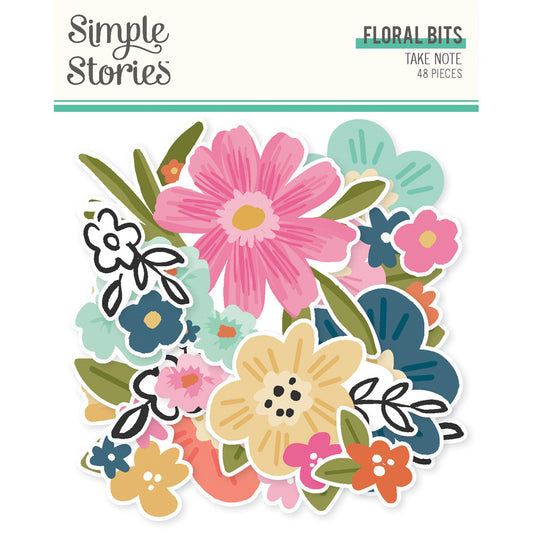 Simple Stories - Take Note - Floral Bits & Pieces