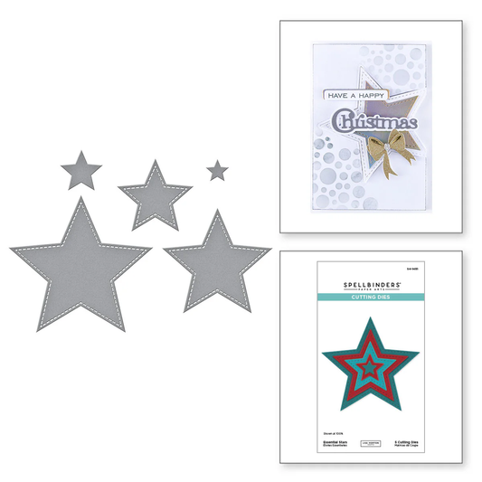 Spellbinders - Essential Stars Die Set by Lisa Horton