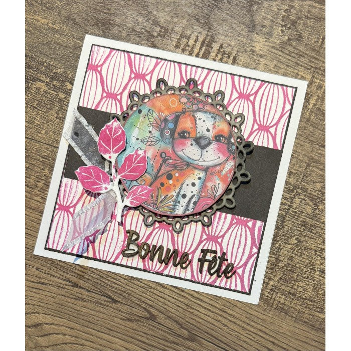 RonRon Designs - Foam Stamp - Melon Border: Large