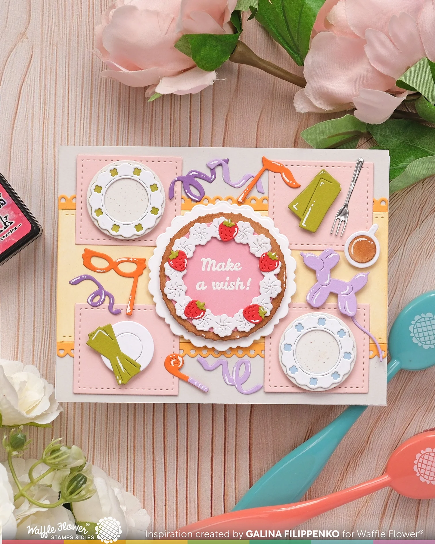 Waffle Flower - Table Add-on Cake Die Set