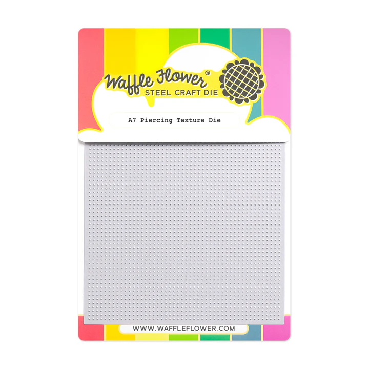 Waffle Flower - A7 Piercing Texture Die Set