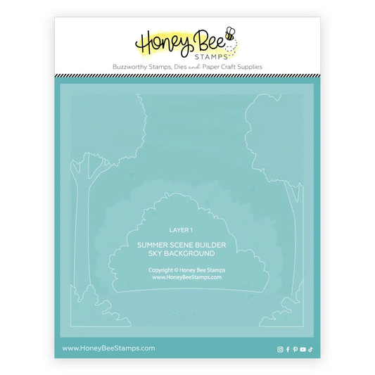 Honey Bee - Summer Scene Builder Stencil Set