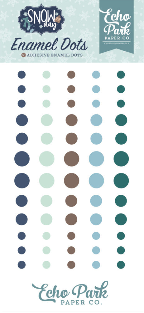 Echo Park - Snow Day - Enamel Dots