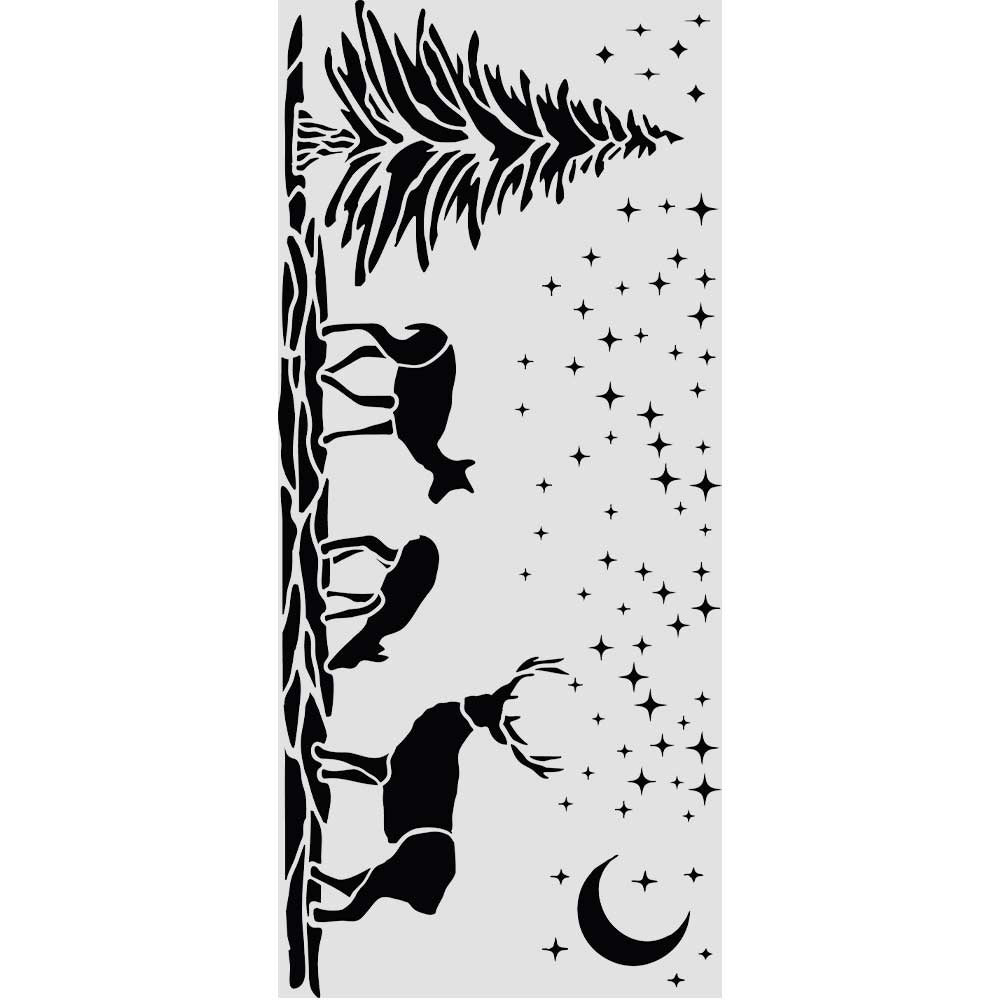 Stamperia - Christmas Deers Stencil