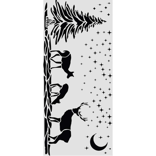 Stamperia - Christmas Deers Stencil