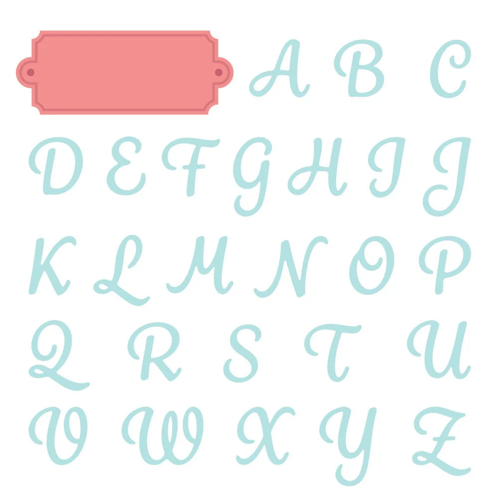 Honey Bee - Script Monogram Die Set