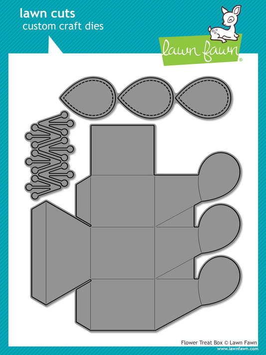 Lawn Fawn - Flower Treat Box Die Set
