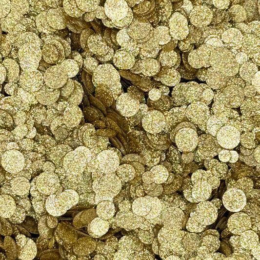 Trinity Stamps - Sparkle Spots Confetti - Holographic Gold