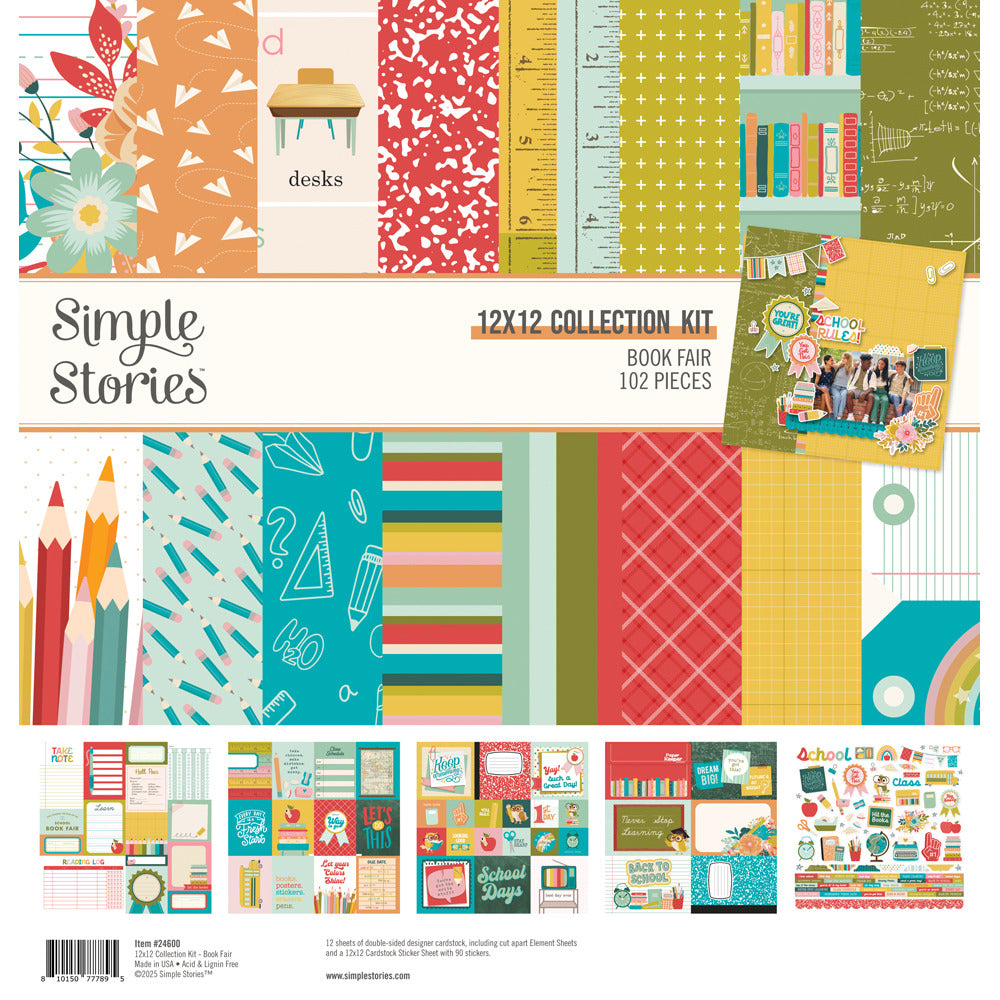 Simple Stories - Book Fair - Collection Kit