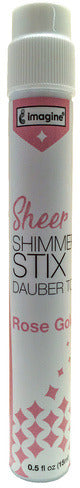 Imagine Crafts - Sheer Shimmer Stix - Rose Gold