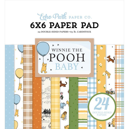 Echo Park - Winnie the Pooh Baby - 6x6 Paper Pad