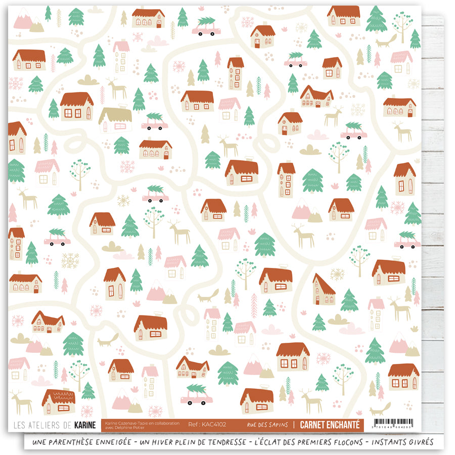 Les Ateliers de Karine - Carnet Enchante - Collection Pack