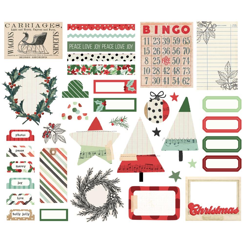 Simple Stories - All Wrapped Up - Journal Bits