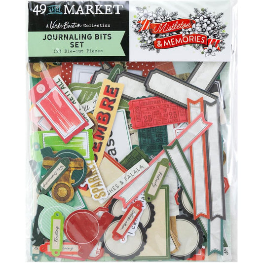 49 and Market - Mistletoe & Memories - Journaling Die Cuts