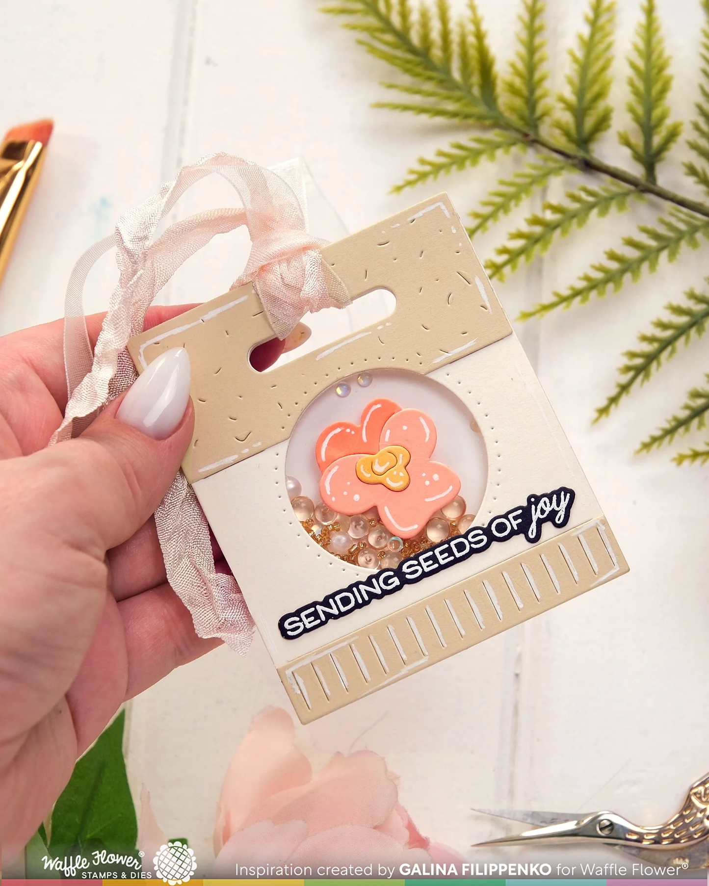Waffle Flower - Seed Packet Die