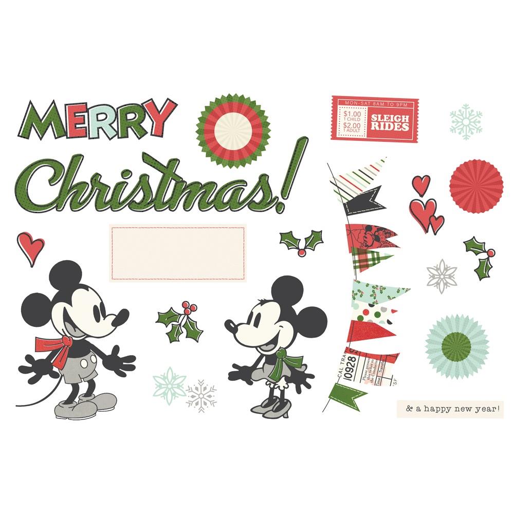 Simple Stories - Say Cheese Classic Mouse Christmas - Page Pieces (Copy)