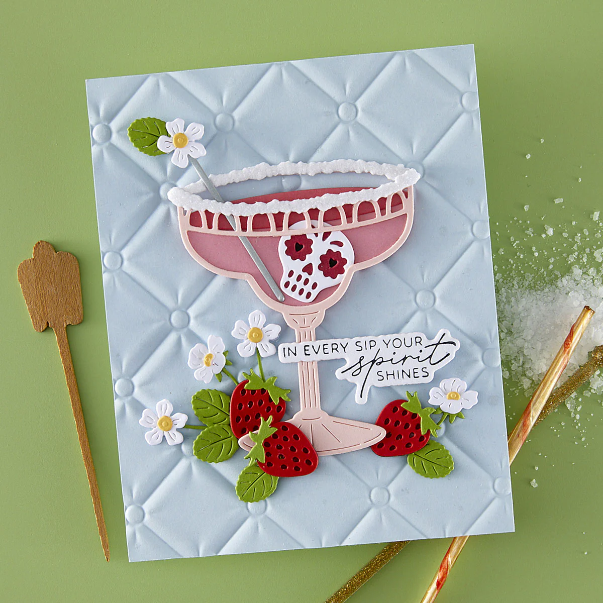Spellbinders - Sip Sip Ole Die Set