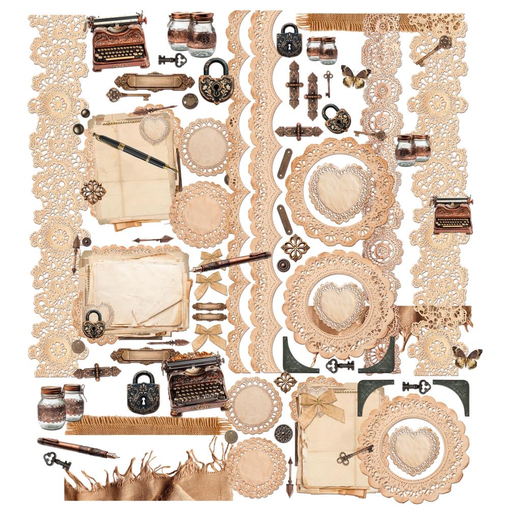 49 and Market - Nostalgic Memories - Laser Cut Ephemera