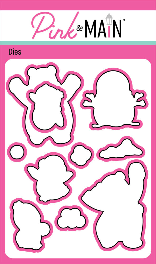 Pink & Main - Flurry of Fun Stamp & Die Bundle