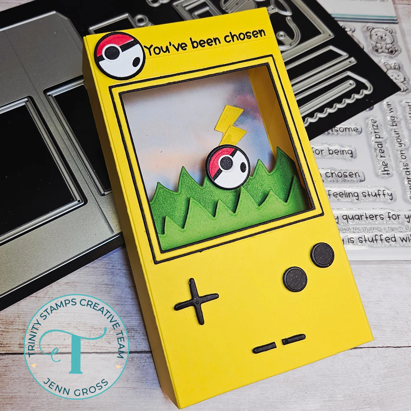 Trinity - Gashapon Machine Die Set