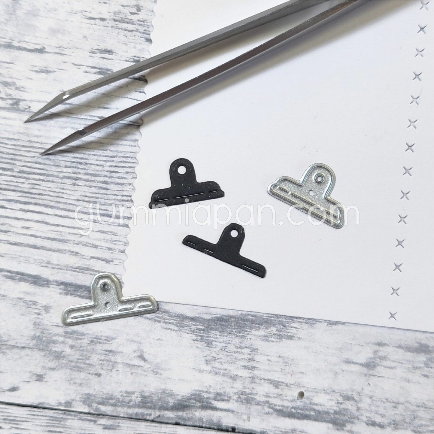 Gummiapan - Paper Clips Die Set