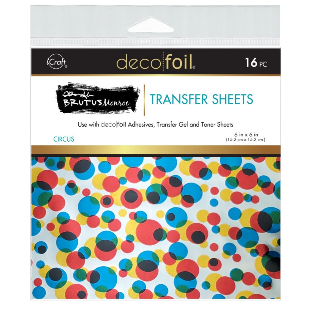 Deco Foil - Transfer Sheets - Circus