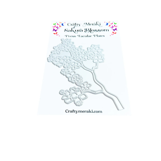 Crafty Meraki - Sakura Blossom Press-Tacular Plate