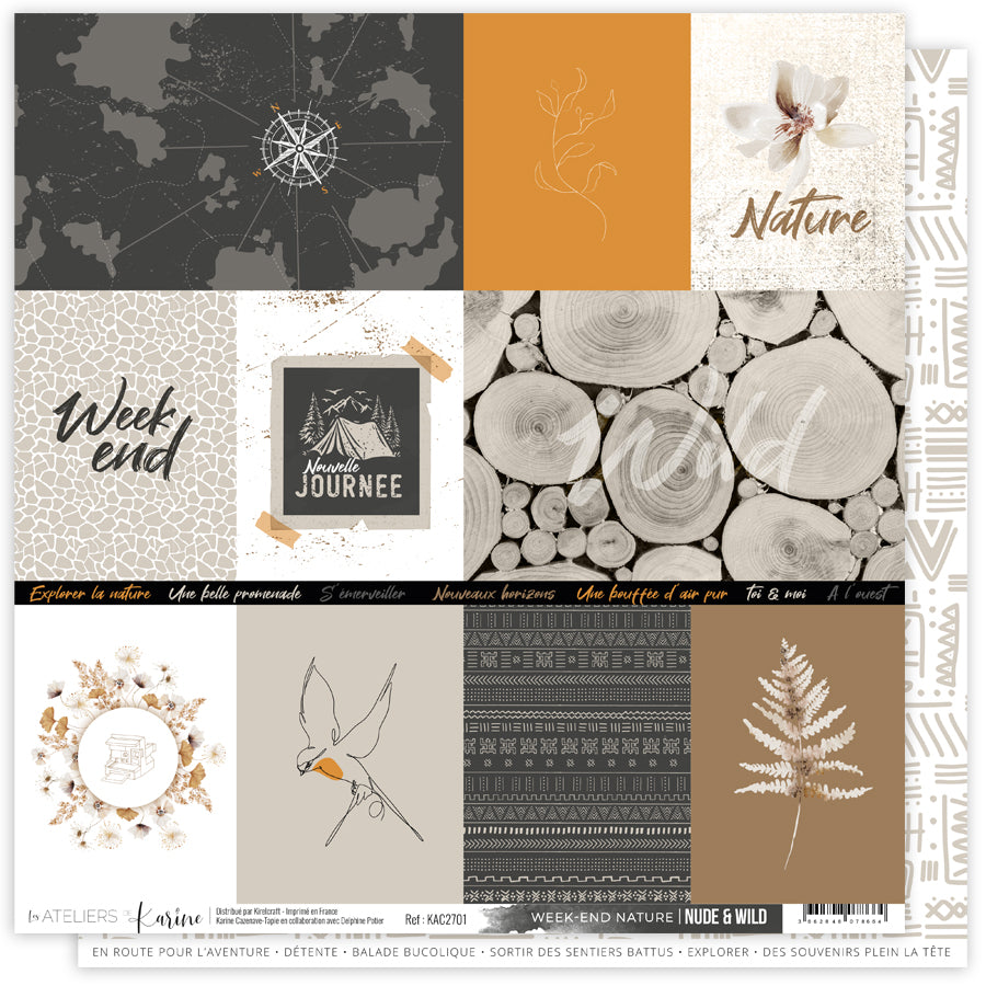 Les Ateliers de Karine - Nude & Wild - Collection Pack