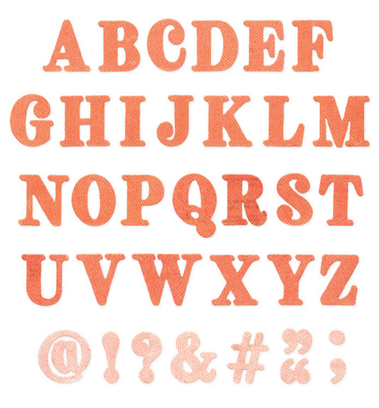Sizzix - Lino Type Revival Die Set by 49 and Market